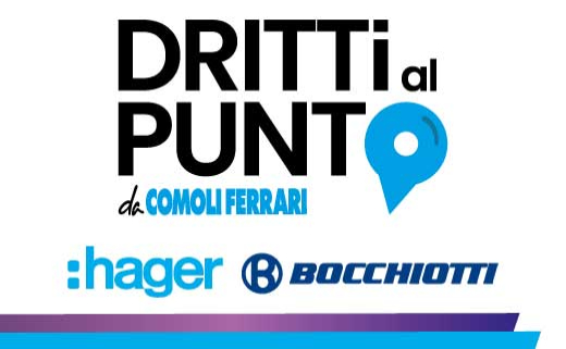 HAGER BOCCHIOTTI DRITTI AL PUNTO