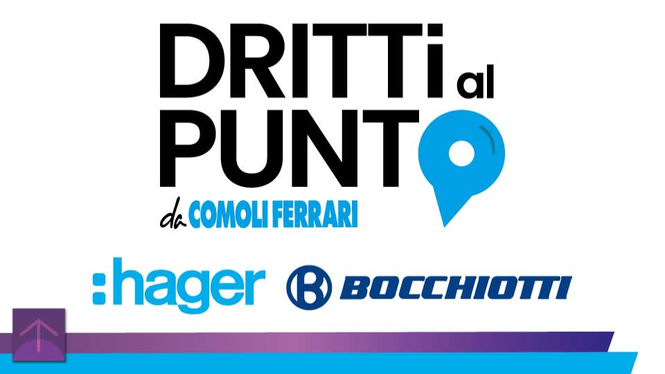 HAGER BOCCHIOTTI DRITTI AL PUNTO