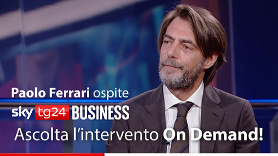PAOLO FERRARI OSPITE A SKY TG 24